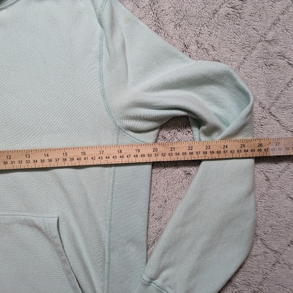 Todd Snyder Champion Hoodie Women's Small Mint Green Cotton Heavy - Picture 6 of 10